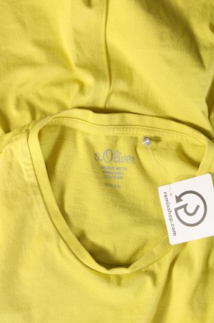Дамска тениска S.Oliver, Размер XXL, Цвят Жълт, Цена 15,64 лв.