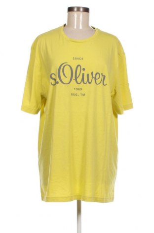 Дамска тениска S.Oliver, Размер XXL, Цвят Жълт, Цена 15,64 лв.