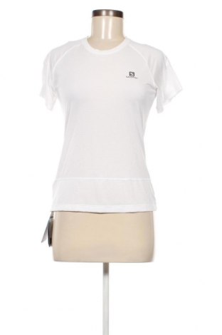 Дамска тениска Salomon, Размер S, Цвят Бял, Цена 43,20 лв.
