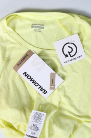 Damen T-Shirt Salomon, Größe XS, Farbe Gelb, Preis 37,11 €