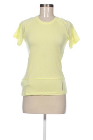 Γυναικείο t-shirt Salomon, Μέγεθος XS, Χρώμα Κίτρινο, Τιμή 22,27 €