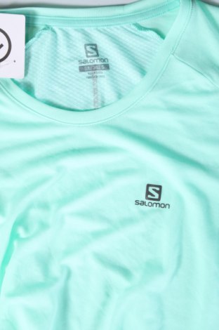 Дамска тениска Salomon, Размер S, Цвят Зелен, Цена 72,00 лв.