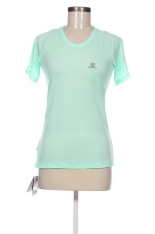 Damen T-Shirt Salomon, Größe S, Farbe Grün, Preis € 20,41