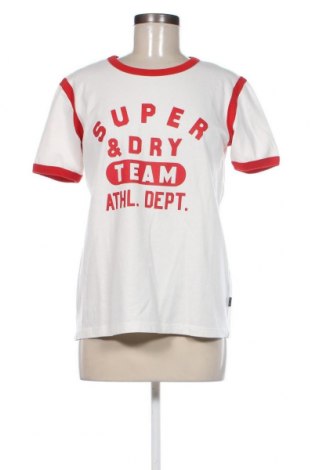 Γυναικείο t-shirt Superdry, Μέγεθος M, Χρώμα Λευκό, Τιμή 20,62 €