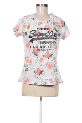Γυναικείο t-shirt Superdry, Μέγεθος M, Χρώμα Πολύχρωμο, Τιμή 5,53 €