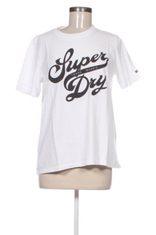 Дамска тениска Superdry, Размер M, Цвят Бял, Цена 22,00 лв.