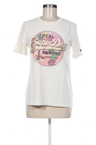 Tricou de femei Superdry, Mărime M, Culoare Ecru, Preț 78,95 Lei