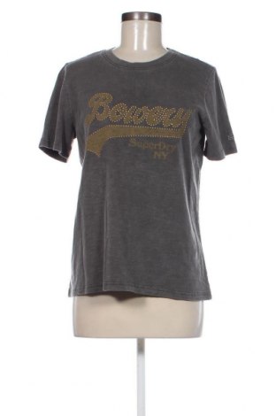 Γυναικείο t-shirt Superdry, Μέγεθος M, Χρώμα Καφέ, Τιμή 20,62 €