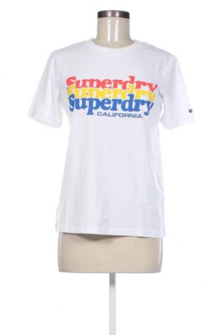 Дамска тениска Superdry, Размер S, Цвят Бял, Цена 24,00 лв.