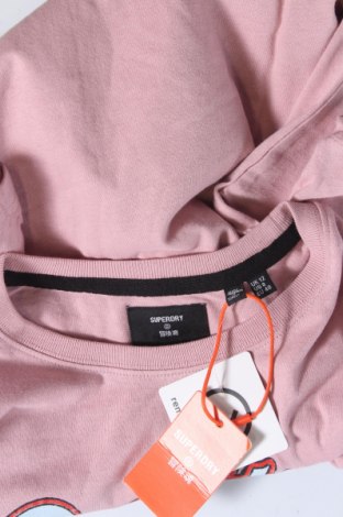 Γυναικείο t-shirt Superdry, Μέγεθος M, Χρώμα Ρόζ , Τιμή 20,62 €