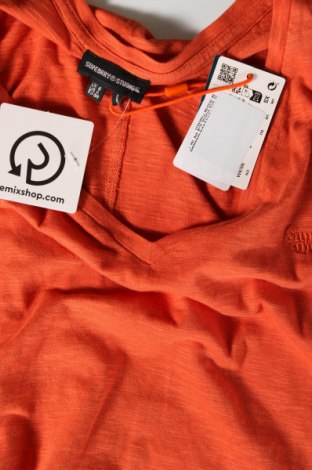 Дамска тениска Superdry, Размер S, Цвят Оранжев, Цена 40,00 лв.