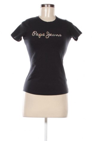 Damen T-Shirt Pepe Jeans, Größe XS, Farbe Schwarz, Preis € 19,18