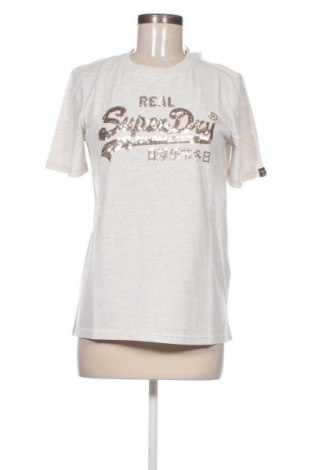Γυναικείο t-shirt Superdry, Μέγεθος M, Χρώμα Γκρί, Τιμή 11,34 €