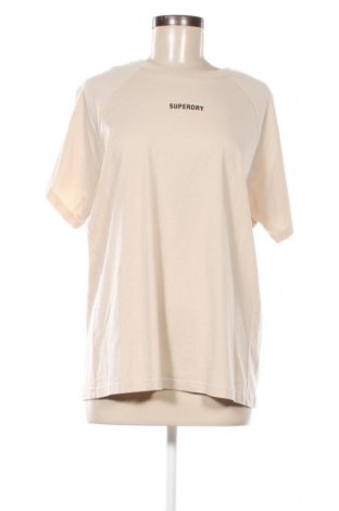Γυναικείο t-shirt Superdry, Μέγεθος M, Χρώμα  Μπέζ, Τιμή 12,37 €