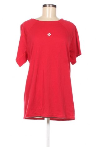 Дамска тениска Superdry, Размер M, Цвят Червен, Цена 22,00 лв.