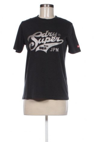 Дамска тениска Superdry, Размер S, Цвят Черен, Цена 24,00 лв.