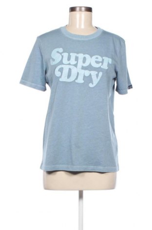 Damen T-Shirt Superdry, Größe M, Farbe Blau, Preis € 10,31