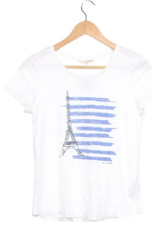 Γυναικείο t-shirt Tom Tailor, Μέγεθος XS, Χρώμα Λευκό, Τιμή 4,80 €