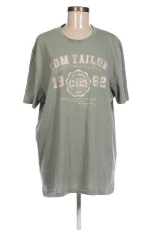 Дамска тениска Tom Tailor, Размер XXL, Цвят Зелен, Цена 15,64 лв.