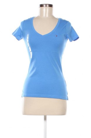Γυναικείο t-shirt Tommy Hilfiger, Μέγεθος XS, Χρώμα Μπλέ, Τιμή 37,11 €