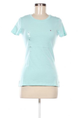 Дамска тениска Tommy Hilfiger, Размер S, Цвят Син, Цена 72,00 лв.