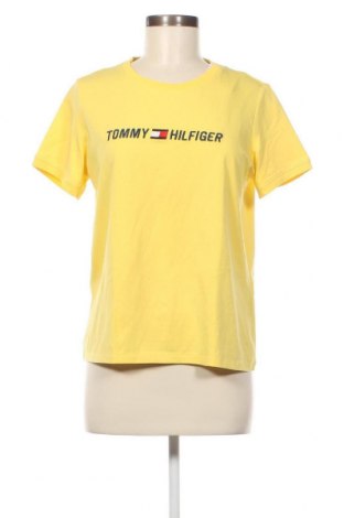 Damen T-Shirt Tommy Hilfiger, Größe L, Farbe Gelb, Preis 10,43 €
