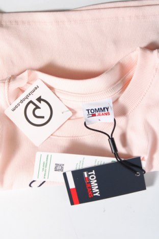 Damen T-Shirt Tommy Jeans, Größe L, Farbe Rosa, Preis 35,40 €