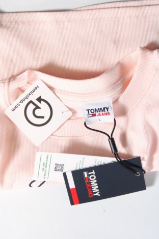 Női póló Tommy Jeans, Méret L, Szín Rózsaszín, Ár 9 840 Ft