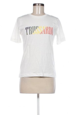 Γυναικείο t-shirt Trussardi, Μέγεθος XS, Χρώμα Λευκό, Τιμή 37,11 €
