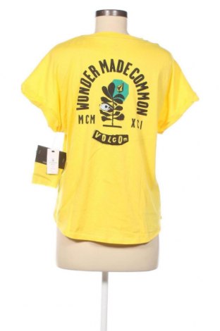 Дамска тениска Volcom, Размер S, Цвят Жълт, Цена 62,00 лв.