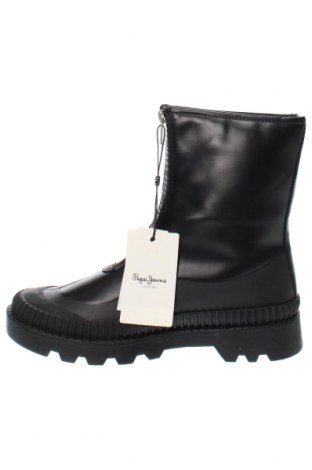 Damen Stiefeletten Pepe Jeans, Größe 40, Farbe Schwarz, Preis 35,96 €