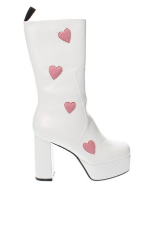 Γυναικείες μπότες La Moda, Μέγεθος 41, Χρώμα Λευκό, Τιμή 28,28 €