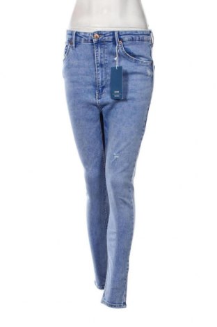 Γυναικείο Τζίν Bershka, Μέγεθος L, Χρώμα Μπλέ, Τιμή 13,68 €