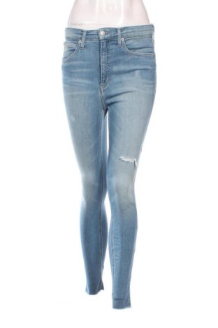 Дамски дънки Calvin Klein Jeans, Размер S, Цвят Син, Цена 40,80 лв.