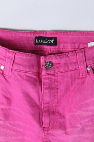 Дамски дънки Laura Scott, Размер M, Цвят Розов, Цена 5,80 лв.
