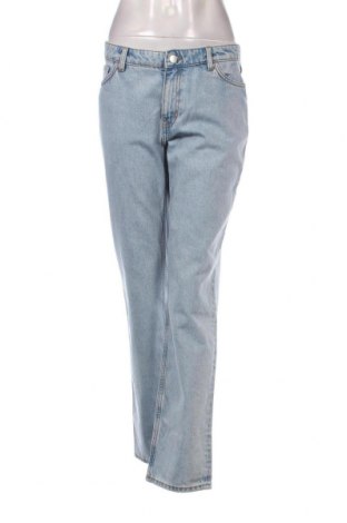 Γυναικείο Τζίν Monki, Μέγεθος L, Χρώμα Μπλέ, Τιμή 18,32 €