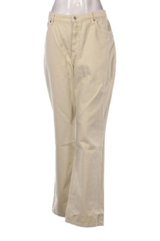 Γυναικείο Τζίν Monki, Μέγεθος XL, Χρώμα  Μπέζ, Τιμή 13,03 €