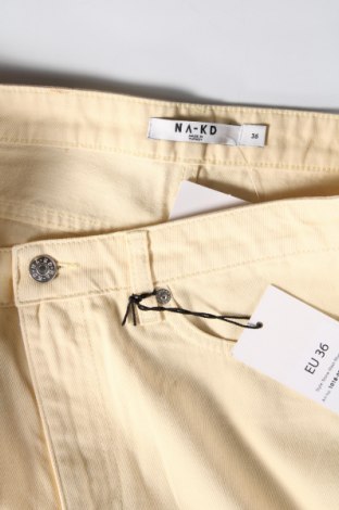 Dámské džíny  NA-KD, Velikost M, Barva Žlutá, Cena  270,00 Kč