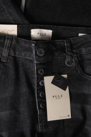 Дамски дънки Pulz Jeans, Размер M, Цвят Черен, Цена 31,62 лв.