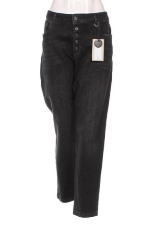 Γυναικείο Τζίν Pulz Jeans, Μέγεθος XL, Χρώμα Μαύρο, Τιμή 21,57 €