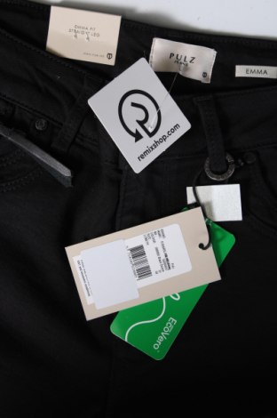 Γυναικείο Τζίν Pulz Jeans, Μέγεθος XL, Χρώμα Μαύρο, Τιμή 9,59 €