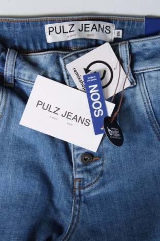 Дамски дънки Pulz Jeans, Размер XL, Цвят Син, Цена 19,53 лв.