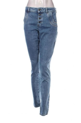 Дамски дънки Pulz Jeans, Размер XL, Цвят Син, Цена 41,85 лв.