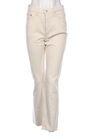 Damen Jeans Weekday, Größe M, Farbe Ecru, Preis € 11,99