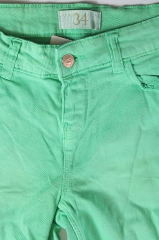 Dámske džínsy  Zara, Veľkosť XS, Farba Zelená, Cena  3,98 €