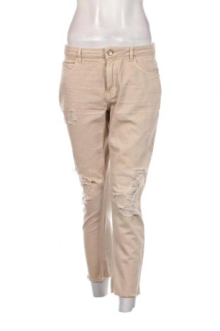 Damen Jeans Zara, Größe S, Farbe Beige, Preis 6,23 €