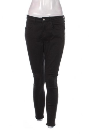 Дамски дънки Zara, Размер L, Цвят Черен, Цена 16,42 лв.