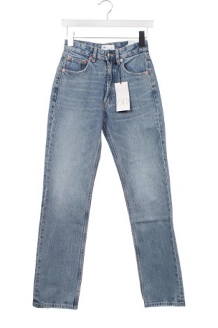 Dámské džíny  Zara, Velikost XS, Barva Modrá, Cena  471,00 Kč