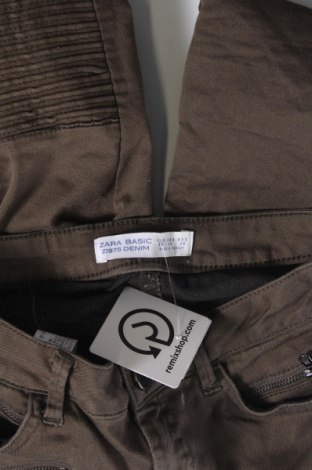 Dámské džíny  Zara, Velikost S, Barva Zelená, Cena  86,00 Kč