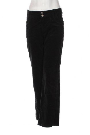 Pantaloni de velvet de femei, Mărime L, Culoare Negru, Preț 19,08 Lei